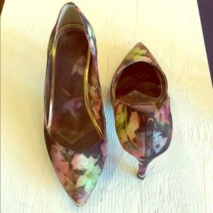 Ted Baker floral shoes